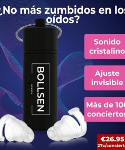 Music SoundPRO Tapones para conciertos, festivales y música