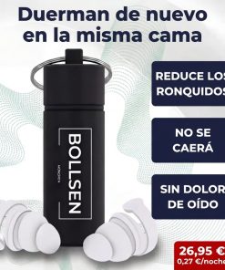 Life+ Tapones para dormir y ronquidos